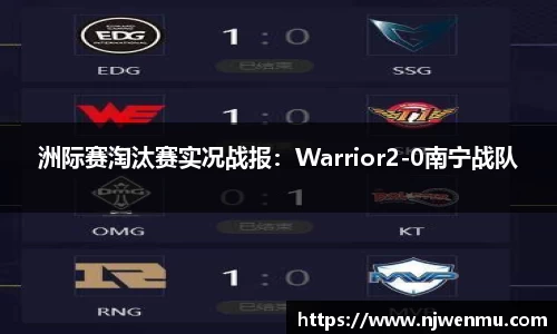 洲际赛淘汰赛实况战报：Warrior2-0南宁战队